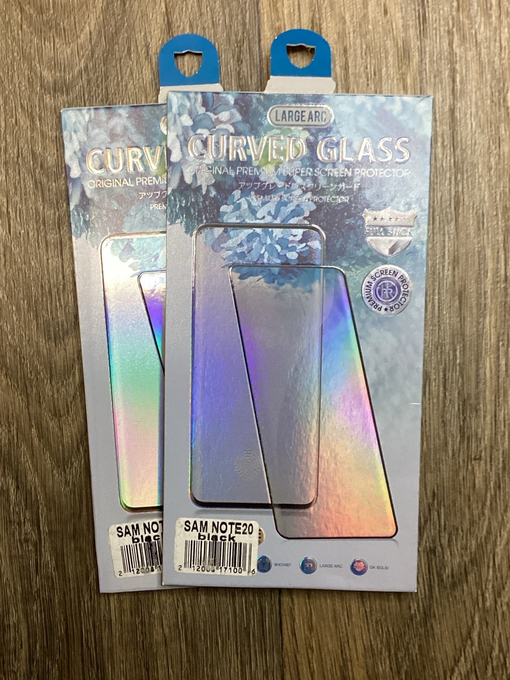 Curved Glass Screen Protector for Samsung Note20 2PC